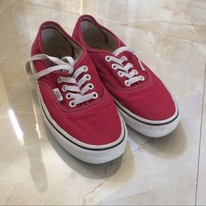 Red Vans